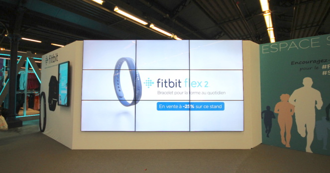 Un événement expérientiel sur l'espace Fitbit au Semi Marathon de Paris ! 