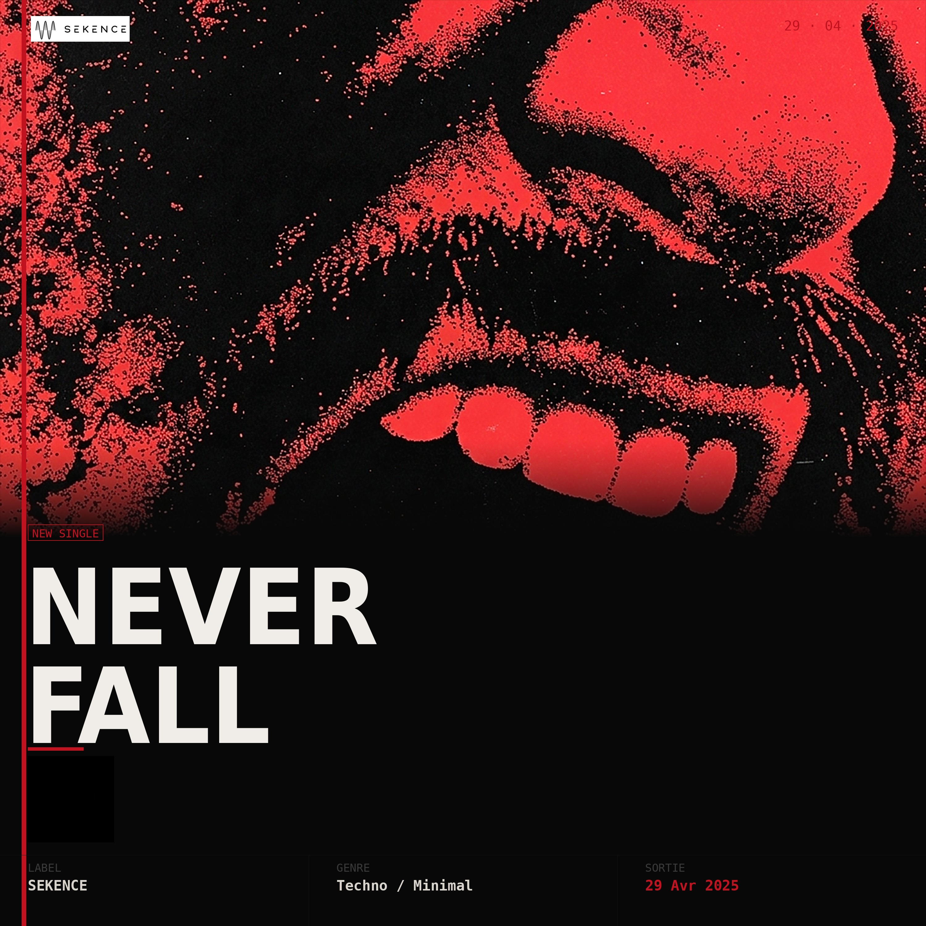 CRYS L - New single NEVER FALL - April 29