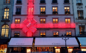 Décoration Noël 2019 Chez CARTIER au 13, Rue de de la Paix