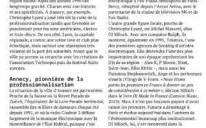 Retrouvez-nous dans le livre "Electrorama", 30 ans d'histoire des Musiques Electroniques en France.